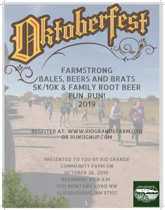 Oktoberfest Farmstrong Bales Brews and Brats flyer