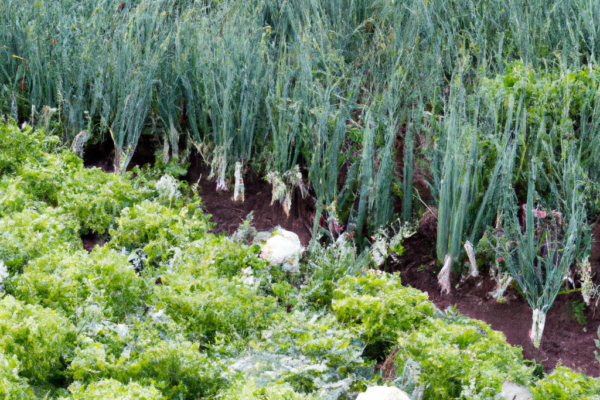 Aliums and Lettuce—generated by DAL-E AI